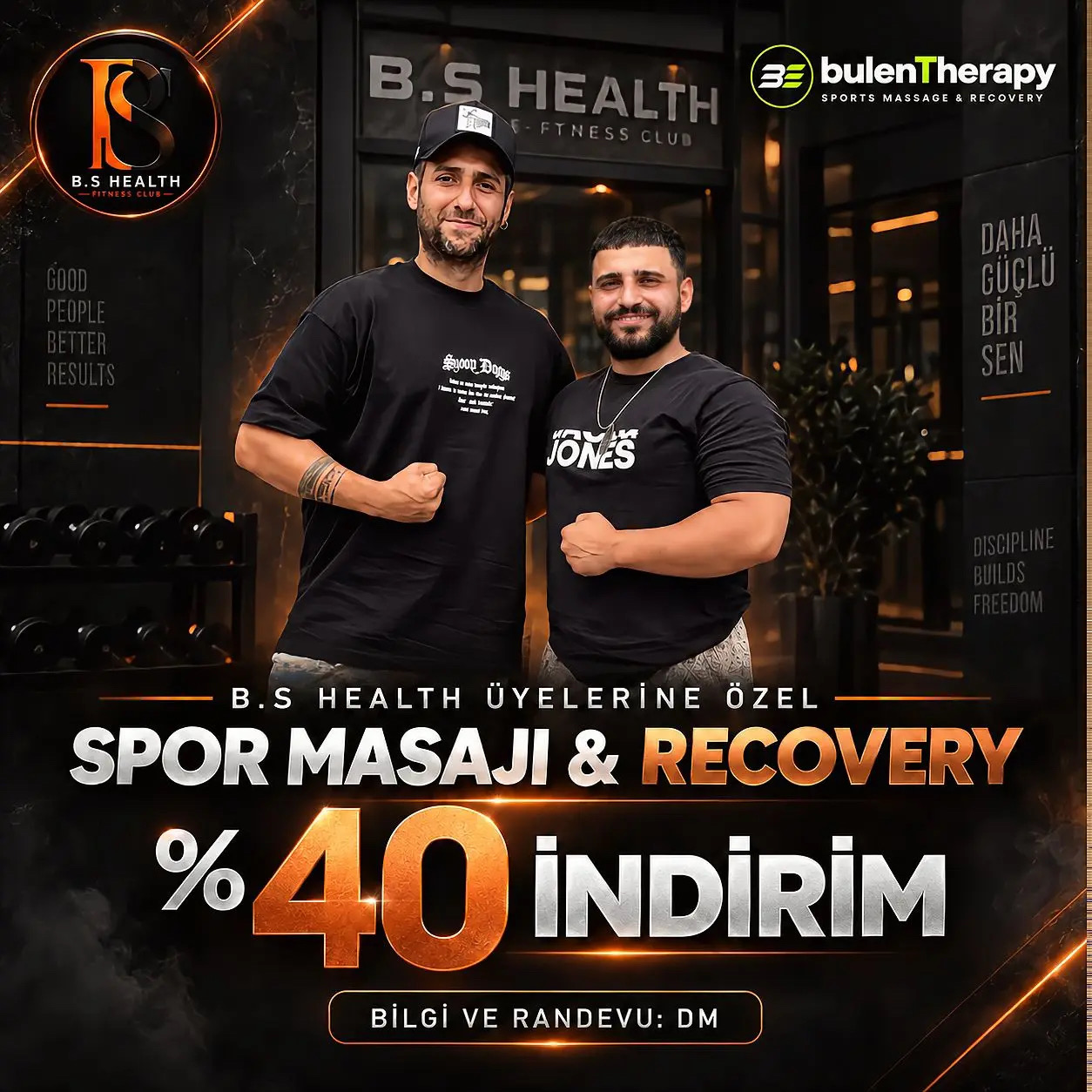 Bülent Ece ve B.S Health iş birliği